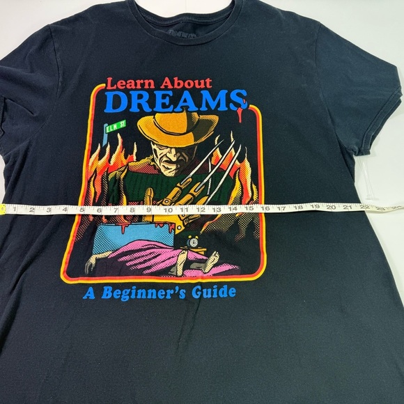 Freddie Kruger Graphic TShirt Men's XL - Picture 3 of 4